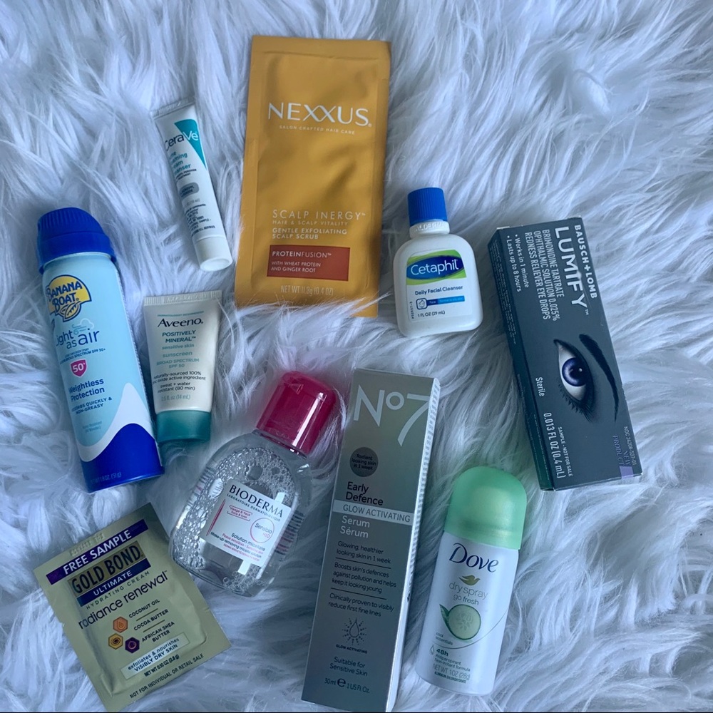 Beauty /skincare travel size bundle